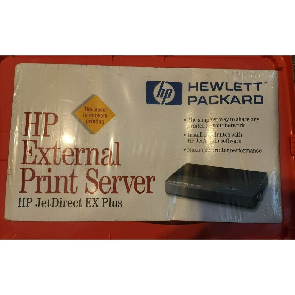 HP JetDirect EX Plus External Print Server Single-Port New